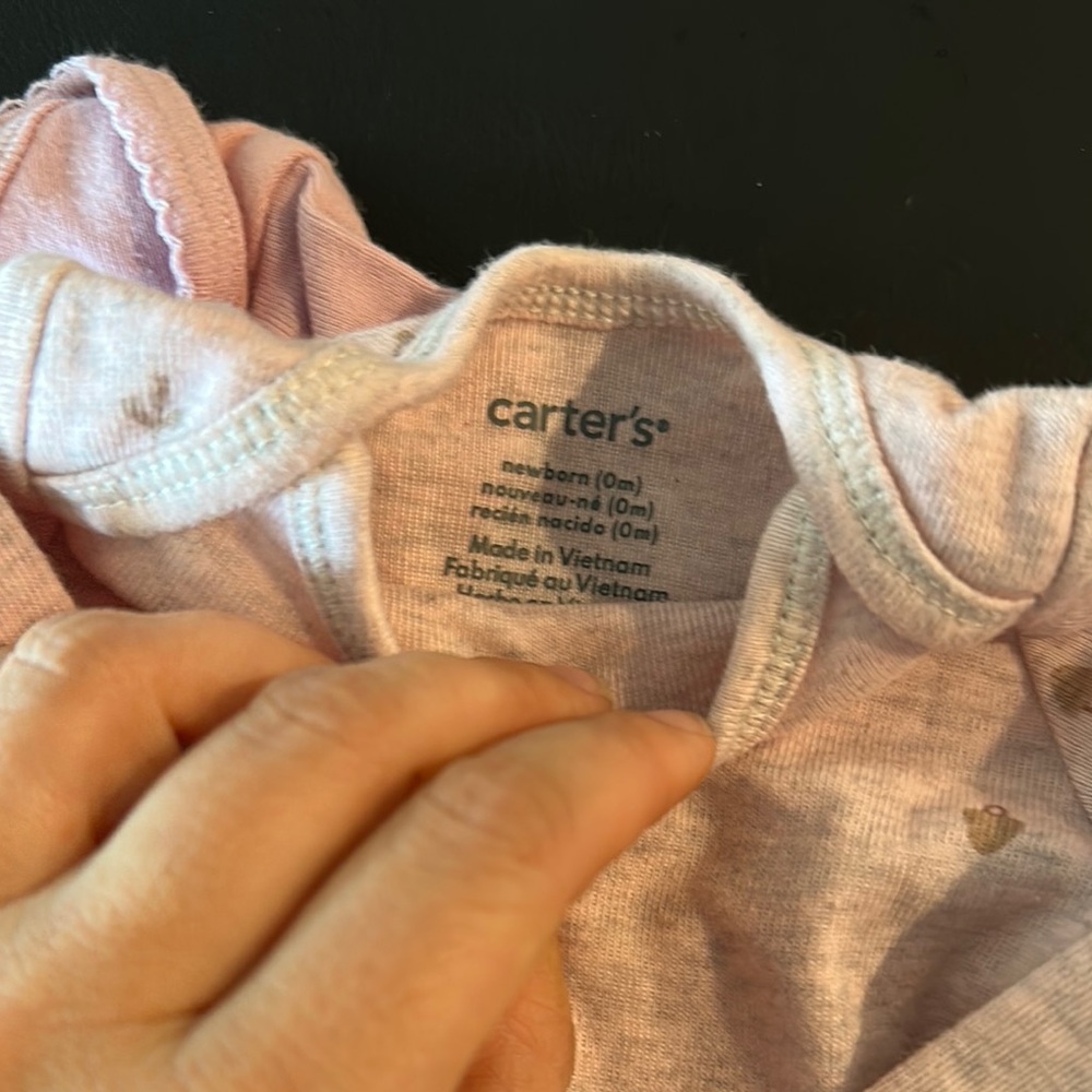 NWOT Pastel Baby One Piece Set - Picture 2 of 3